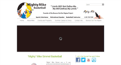 Desktop Screenshot of mightymikebasketball.com