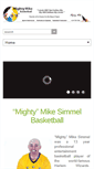 Mobile Screenshot of mightymikebasketball.com